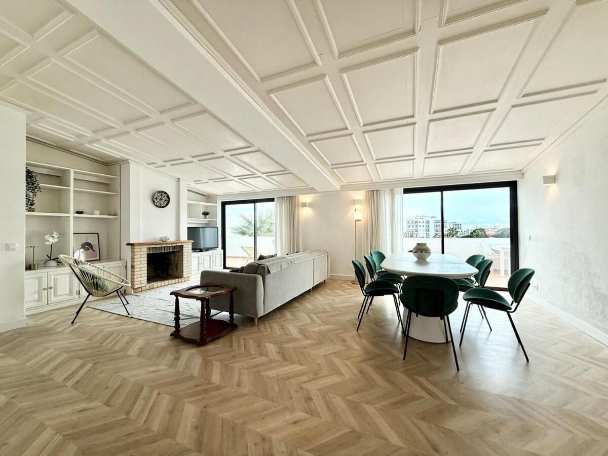 Penthouse S.Jorge Seaview T4 Daire Quarteira Dış mekan fotoğraf
